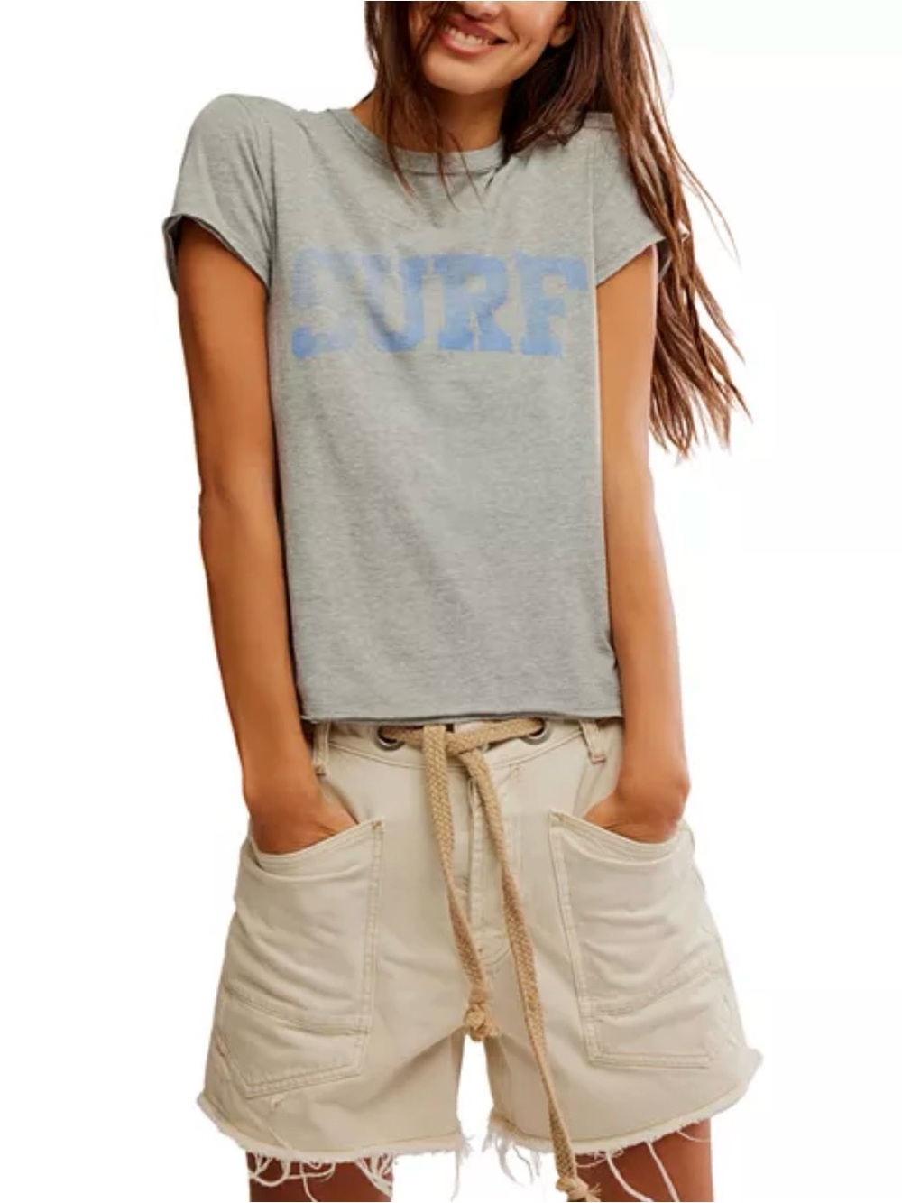 NWOT Free People Surf Nova Tee